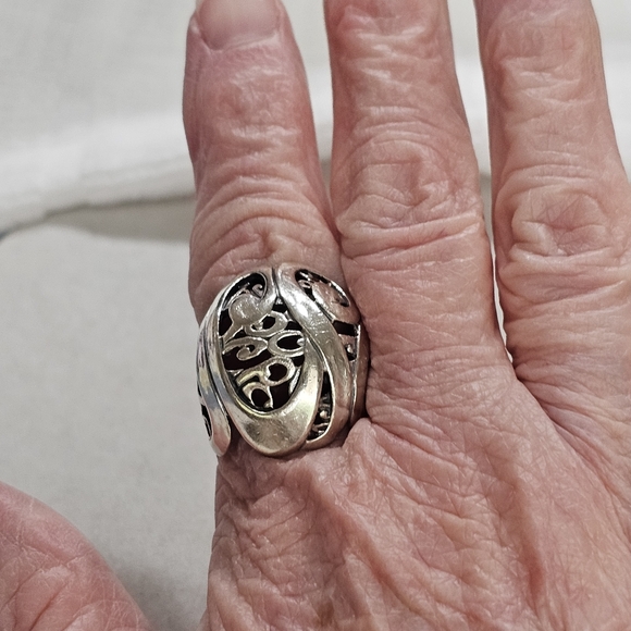 Carolyn Pollack Relios 925 Swirl Dome Ring - Picture 7 of 16